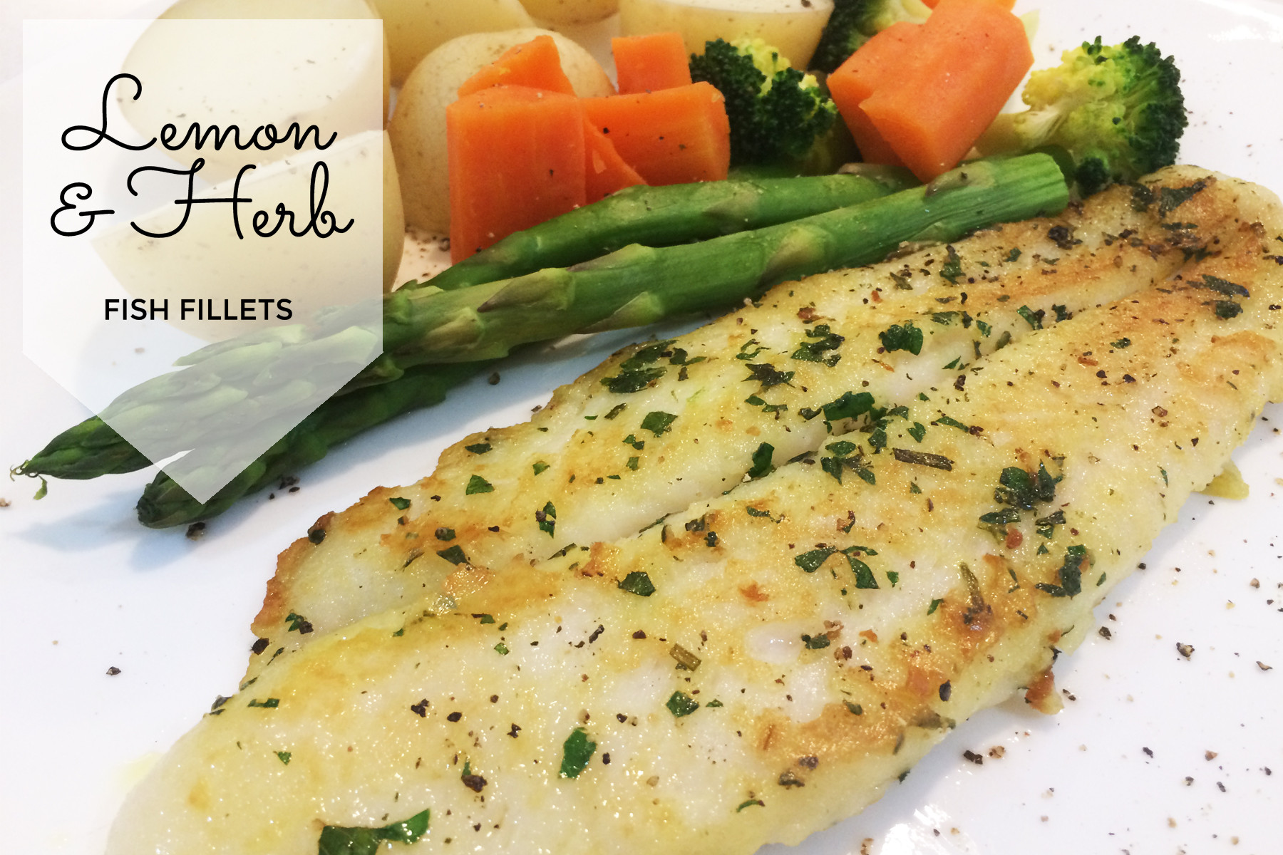 Recipes For Fish Fillet
 Lemon and Herb Fish Fillets Recipe Mum s Lounge