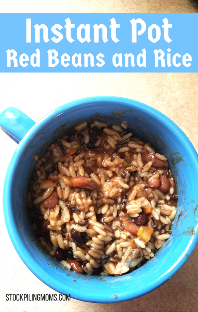 Red Beans And Rice Recipe Instant Pot
 Instant Pot Red Beans and Rice
