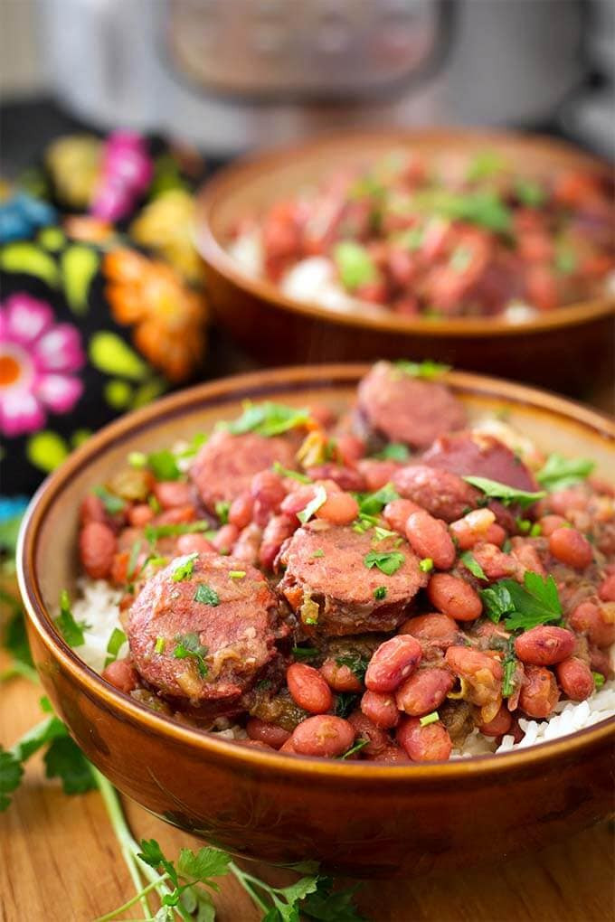 Red Beans And Rice Recipe Instant Pot
 Instant Pot Red Beans and Rice with Sausage