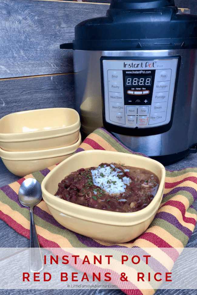 Red Beans And Rice Recipe Instant Pot
 New Orleans Classic Instant Pot Red Beans and Rice