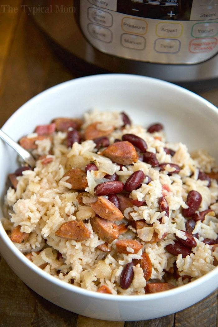 Red Beans And Rice Recipe Instant Pot
 Instant Pot Red Beans and Rice · The Typical Mom