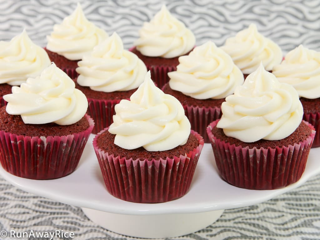 Red Velvet Cupcakes With Cream Cheese Frosting
 Red Velvet Cupcakes with Cream Cheese Frosting