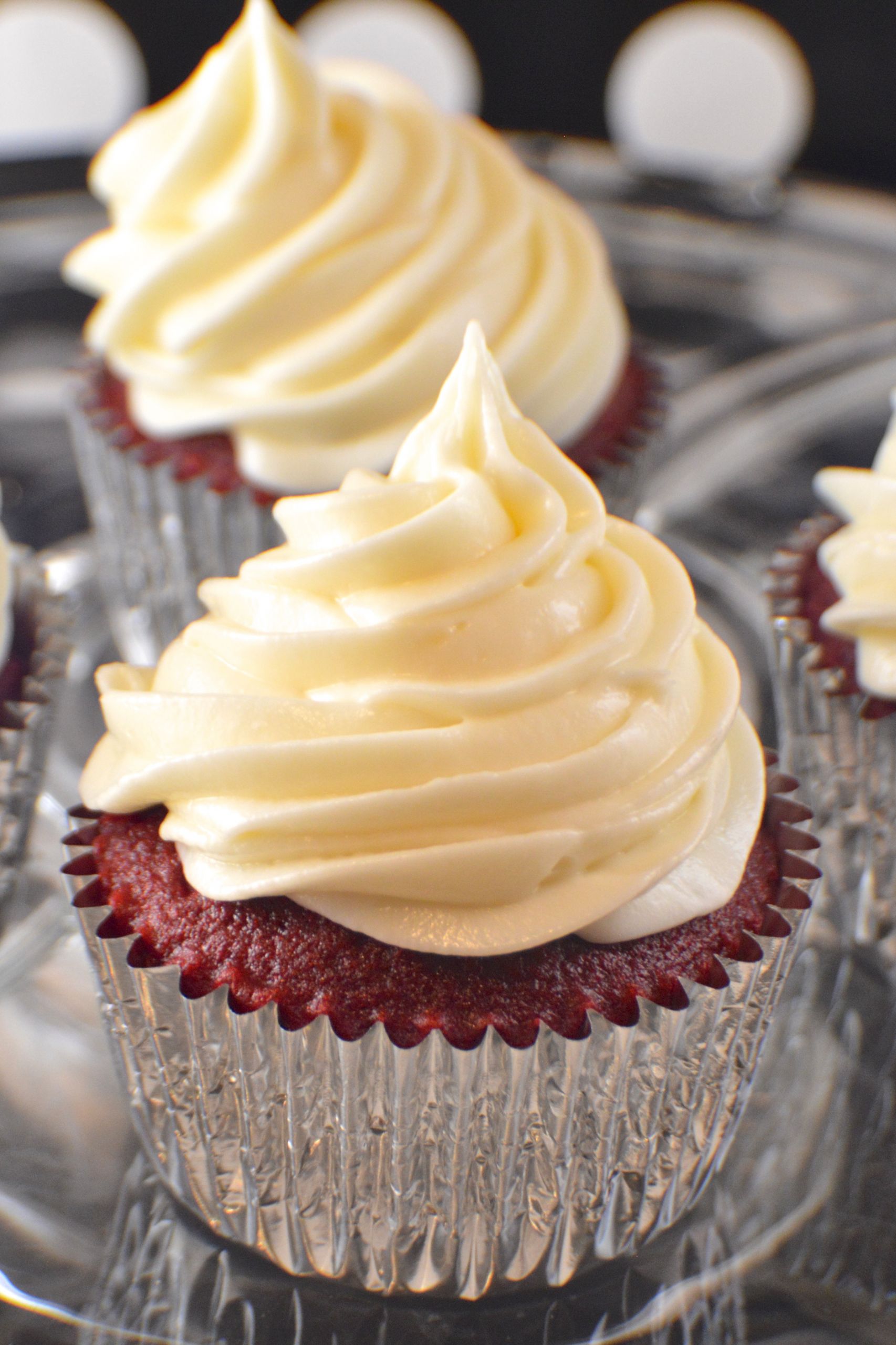 Red Velvet Cupcakes With Cream Cheese Frosting
 Red Velvet Cupcakes with Homemade Cream Cheese Frosting