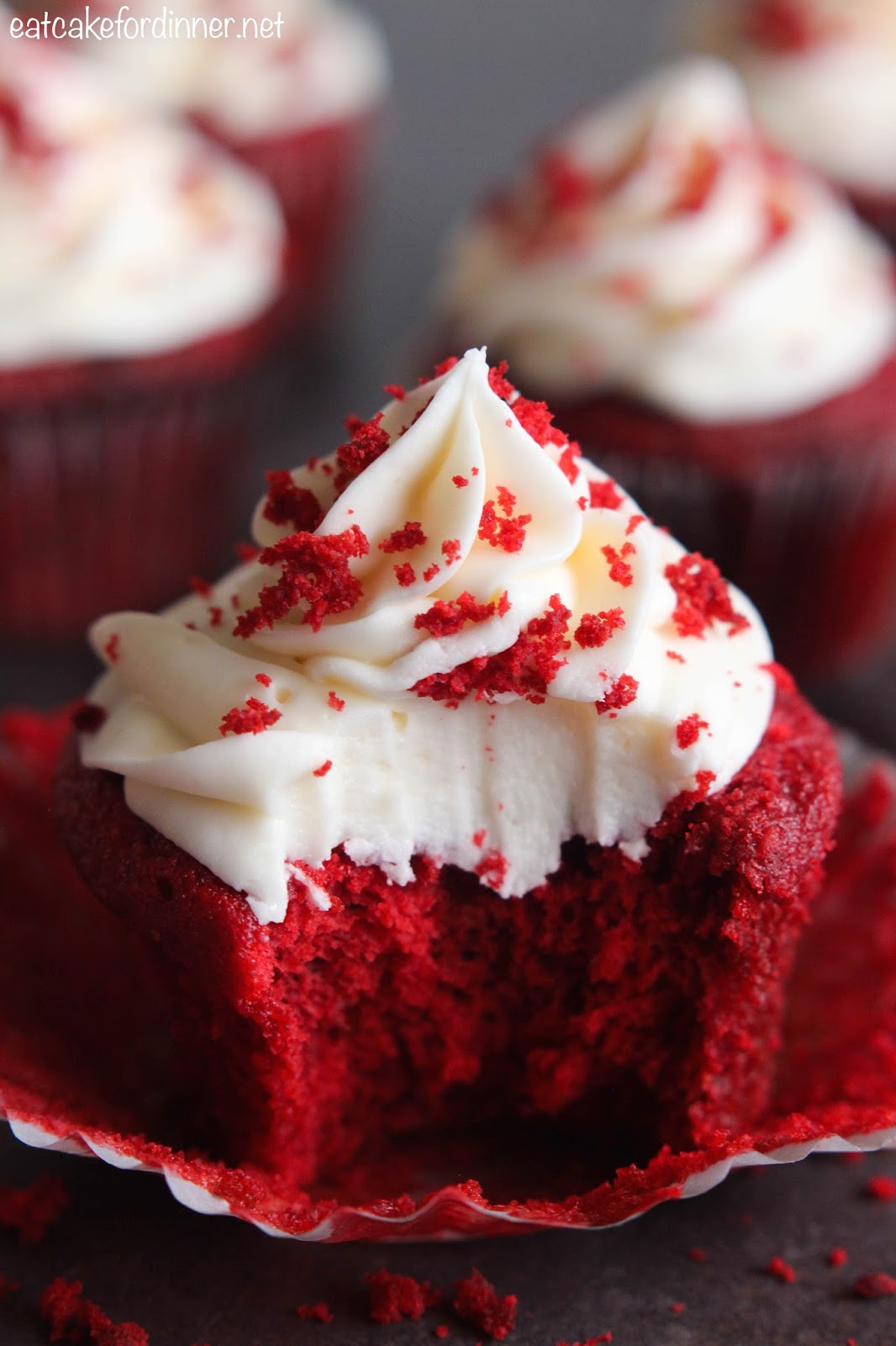 Red Velvet Cupcakes With Cream Cheese Frosting
 Eat Cake For Dinner The BEST Red Velvet Cupcakes with