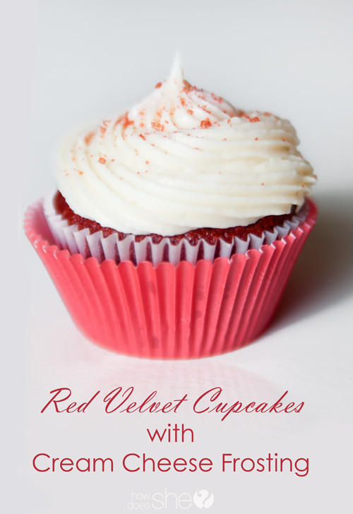 Red Velvet Cupcakes With Cream Cheese Frosting
 Moist Red Velvet Cupcakes with the BEST Cream Cheese