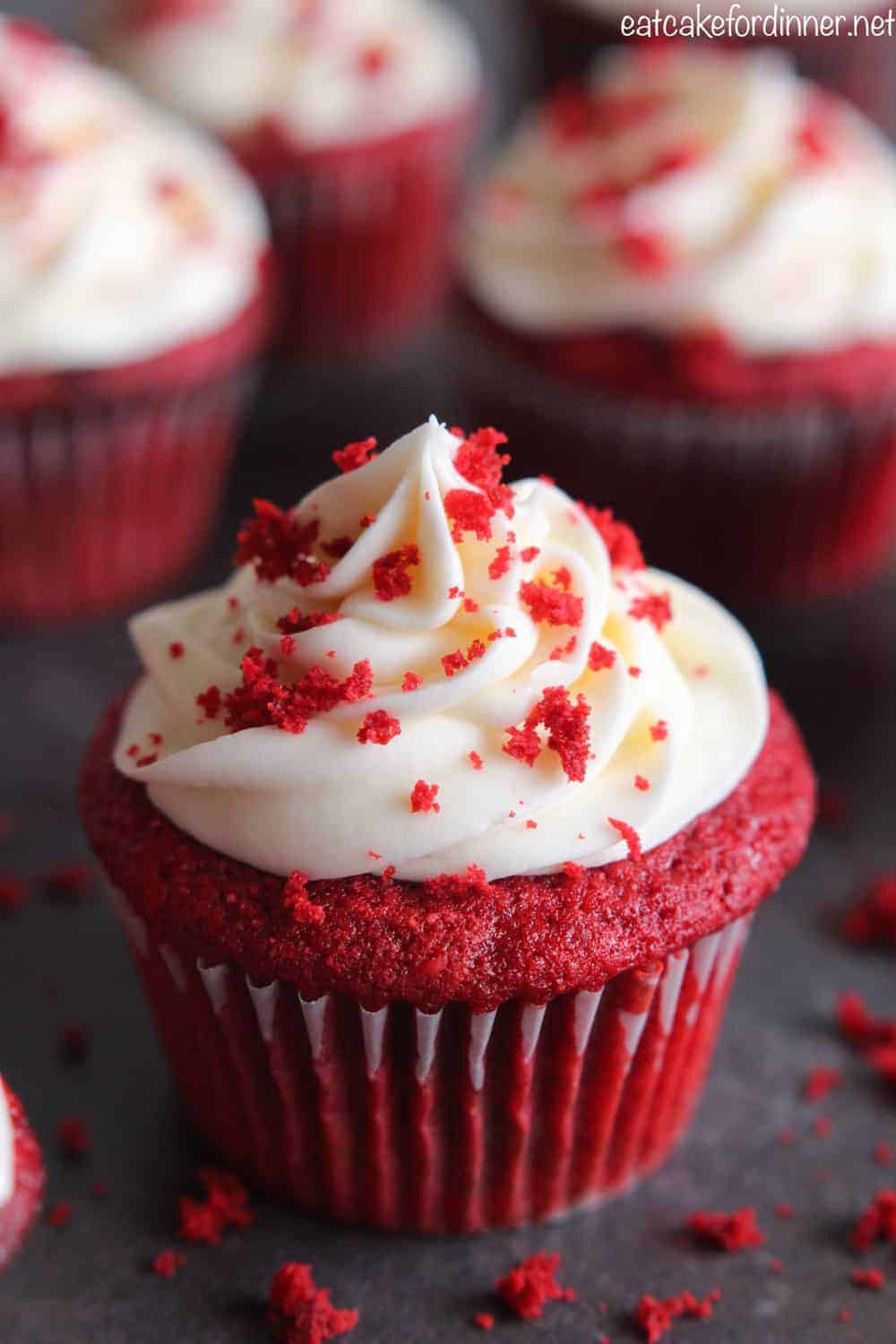 Red Velvet Cupcakes with Cream Cheese Frosting Lovely the Best Red Velvet Cupcakes with Cream Cheese Frosting