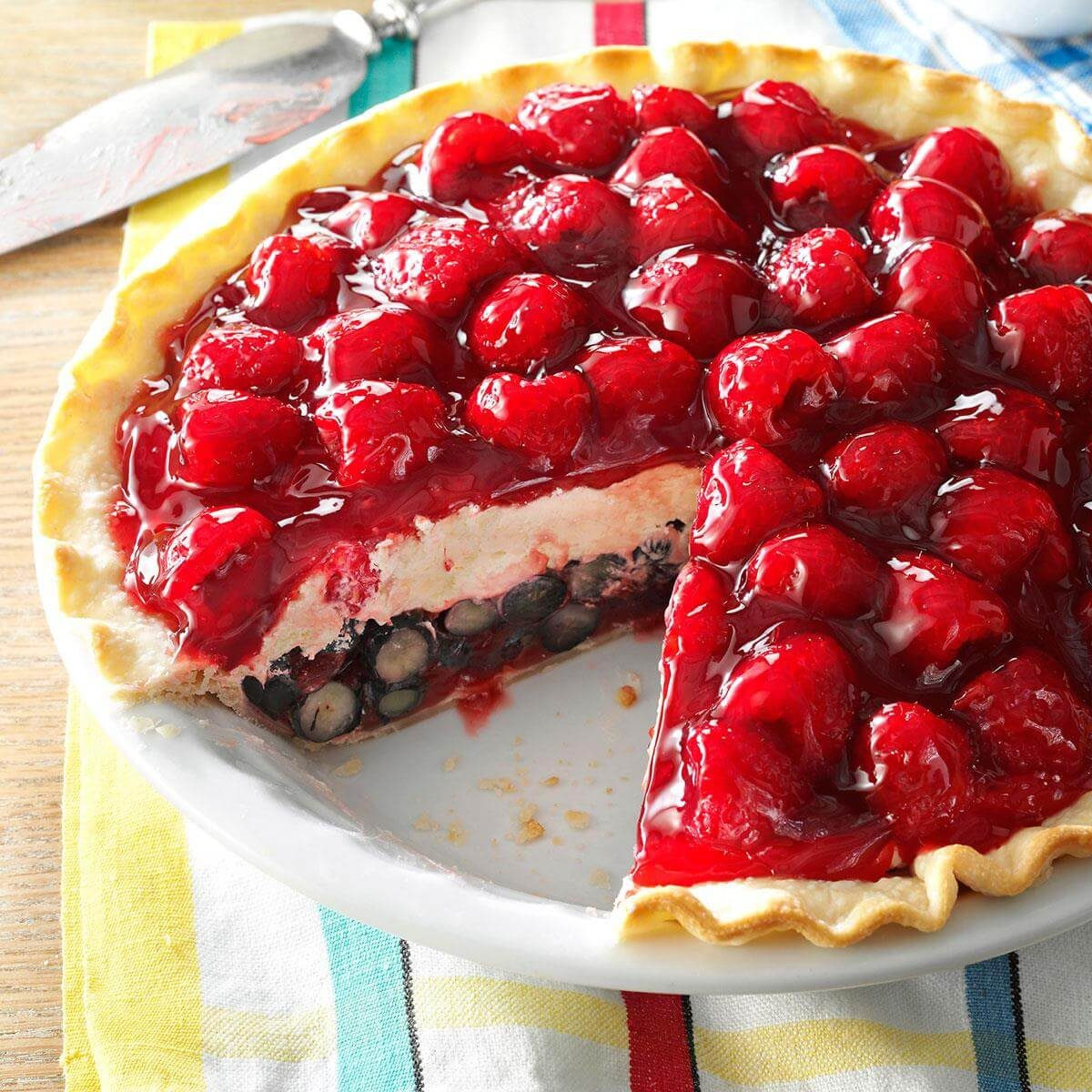 Red White And Blue Desserts Recipes
 Red White and Blue Berry Pie Recipe