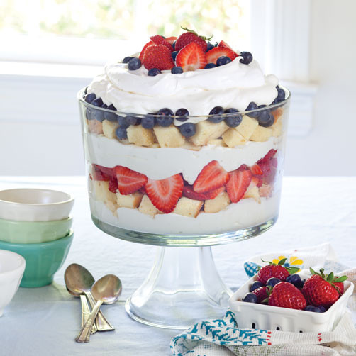 Red White And Blue Desserts Recipes
 Red White and Blue Trifle Recipe Taste of the South