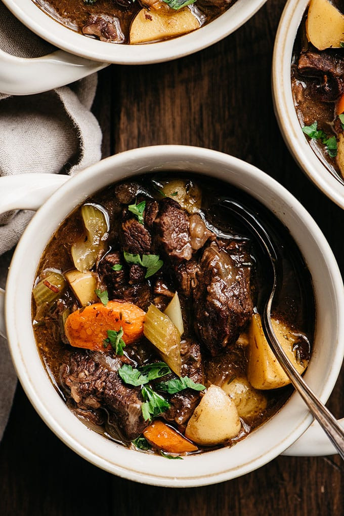 Red Wine Beef Stew
 Dutch Oven Beef Stew with Red Wine