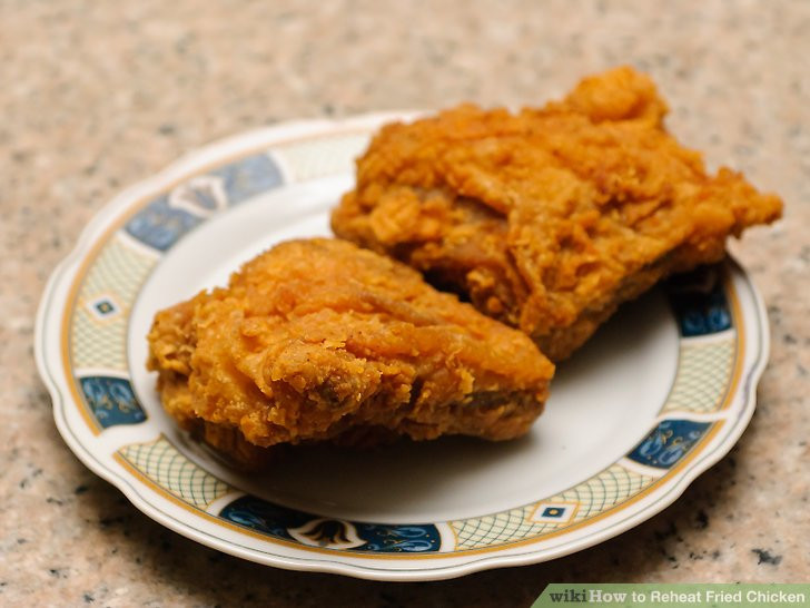 Reheat Fried Chicken In Oven
 3 Easy Ways to Reheat Fried Chicken wikiHow