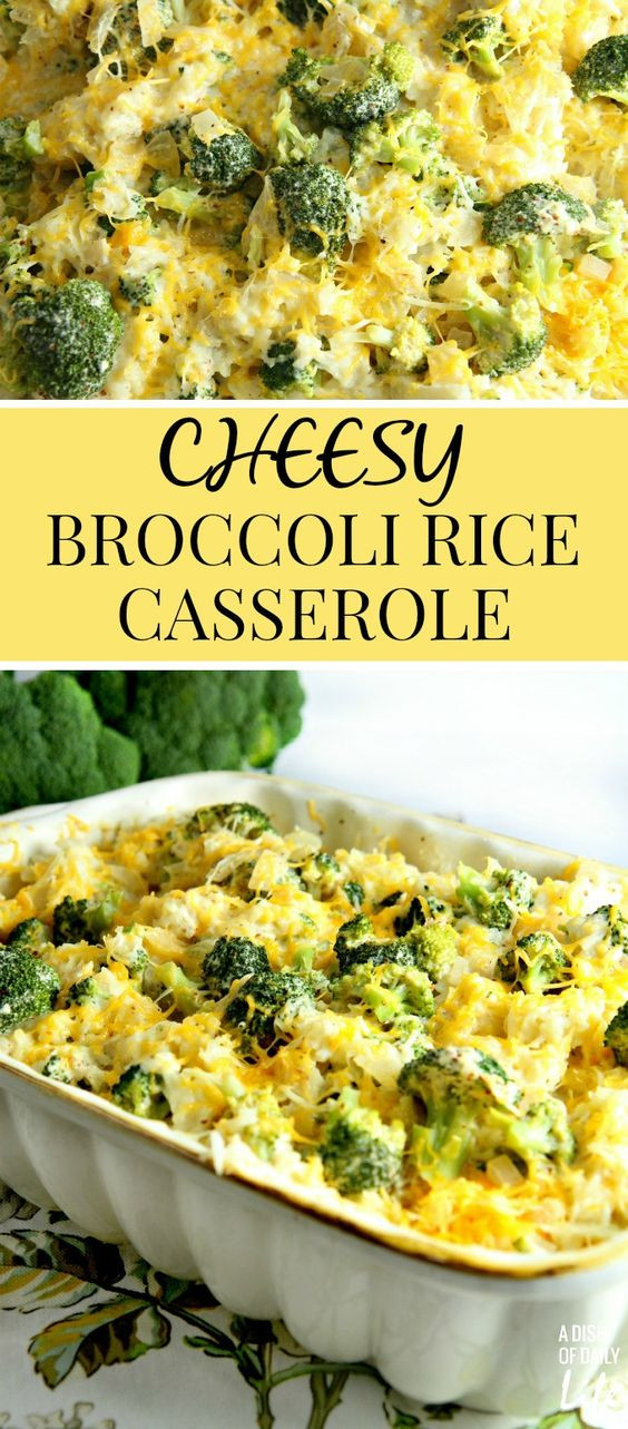 Rice Brocolli Casserole
 Cheesy Broccoli Rice Casserole Recipe Cucina de Yung