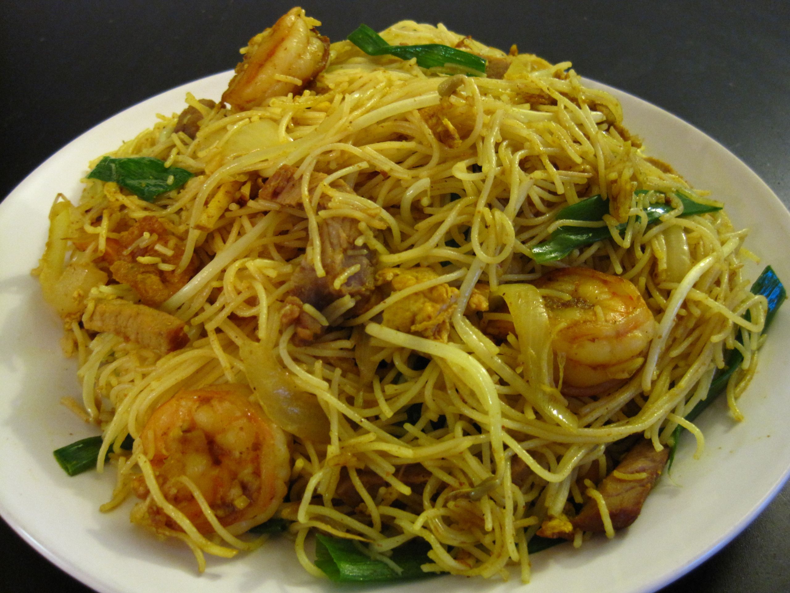 Rice Noodles Ingredients
 Singapore Fried Rice Noodles Recipe Recipe — Dishmaps