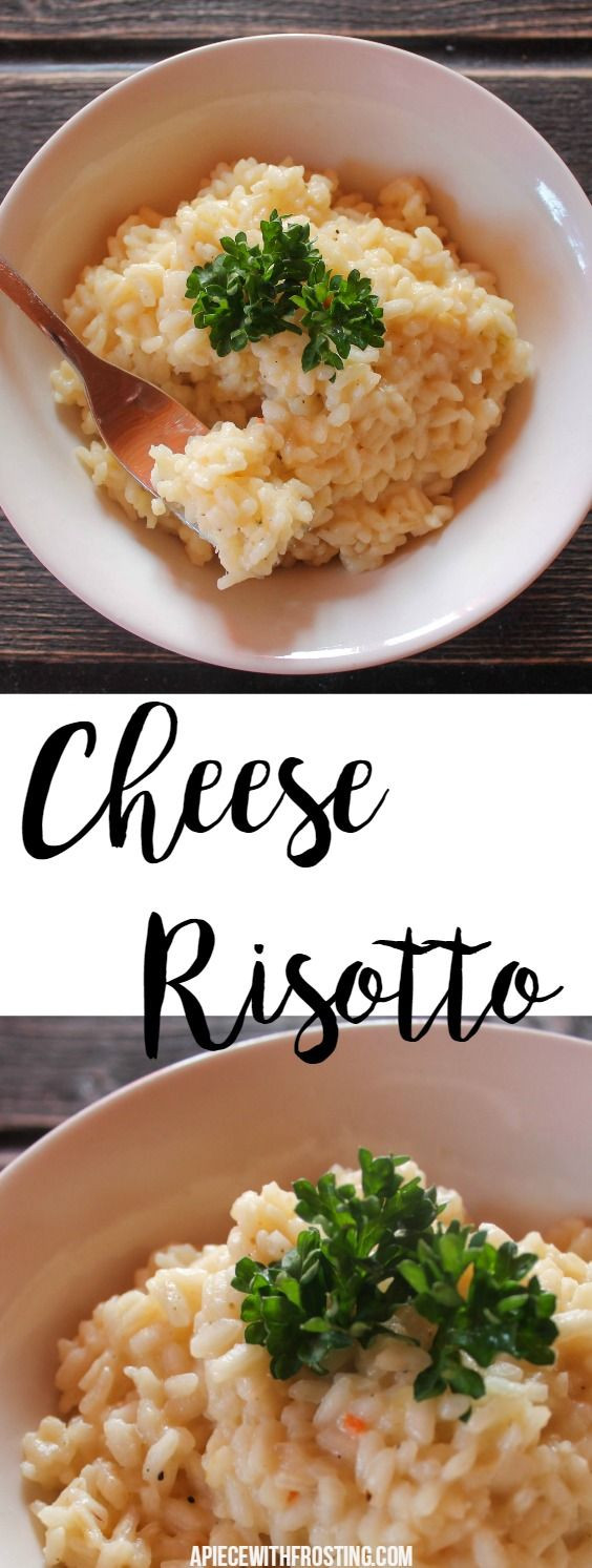Risotto Side Dish
 Cheese Risotto
