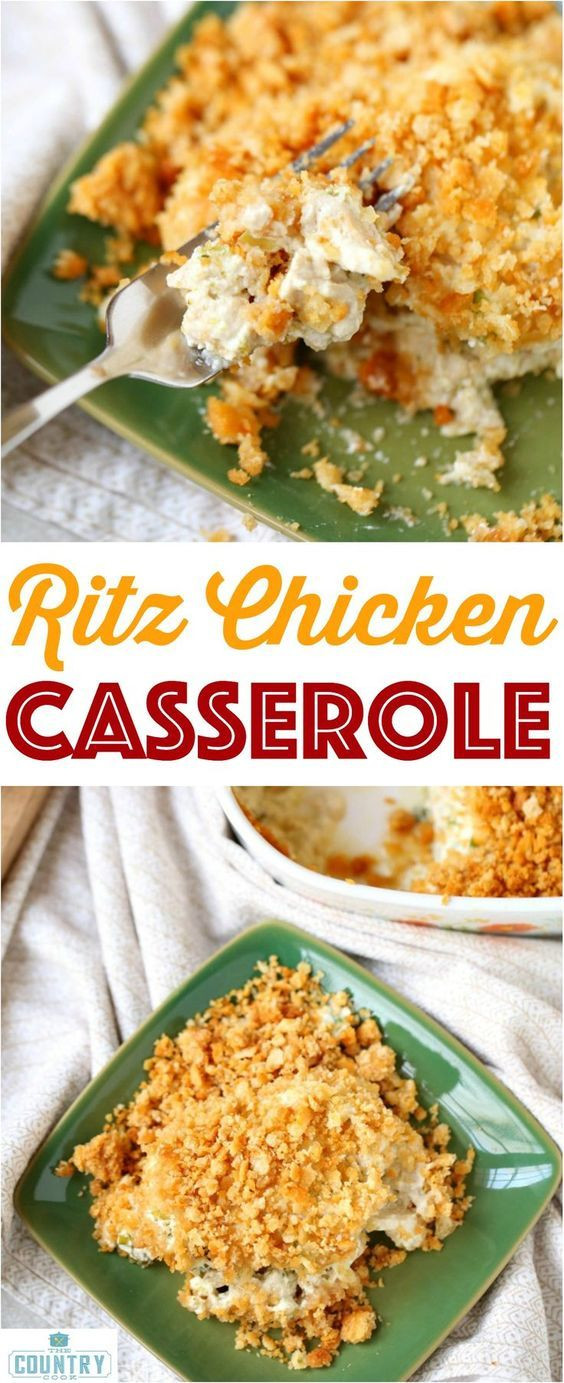 Ritz Chicken Casserole Recipes
 Ritz chicken casserole Recipe