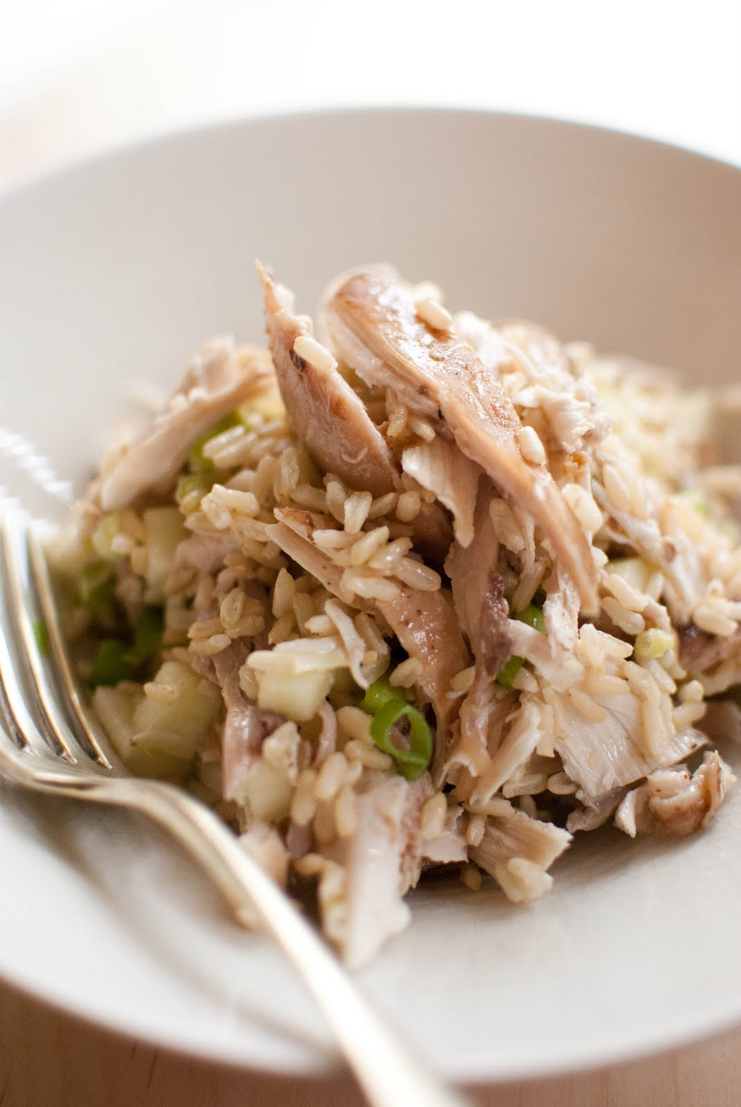 Roasted Chicken Salad
 Scandi Home Roast Chicken Salad with Brown Rice and Apple