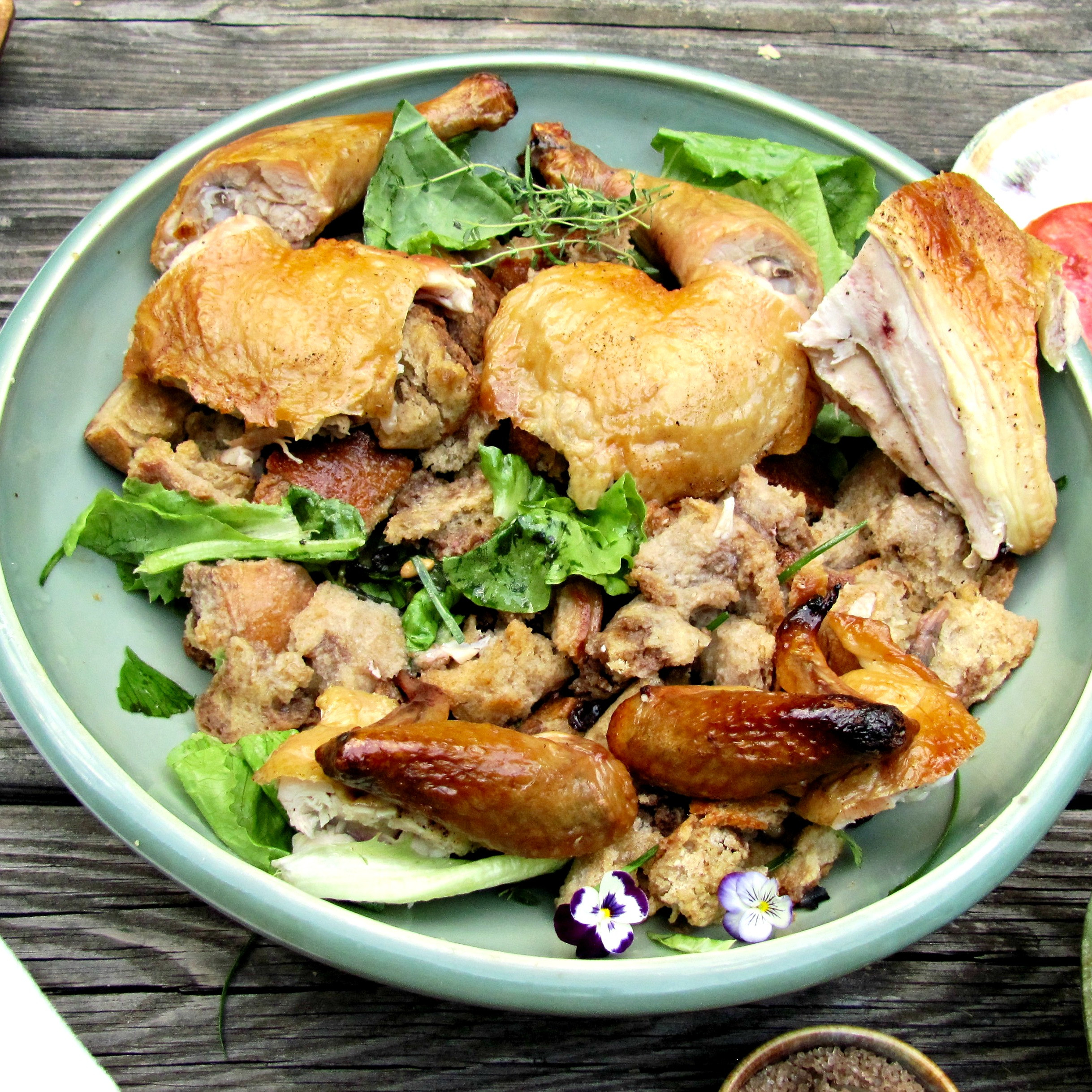 Roasted Chicken Salad Inspirational Wood Roasted Chicken with Bread Salad