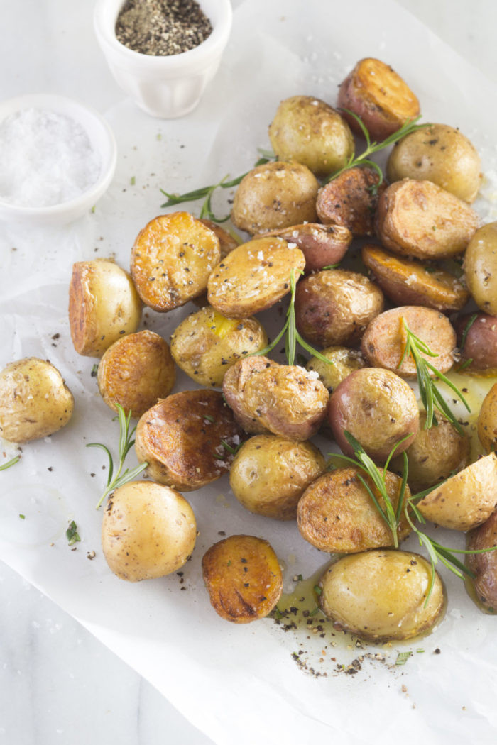 Roasted Potatoes In Instant Pot
 How to Make Crisp Tender "Roasted" Potatoes in the Instant