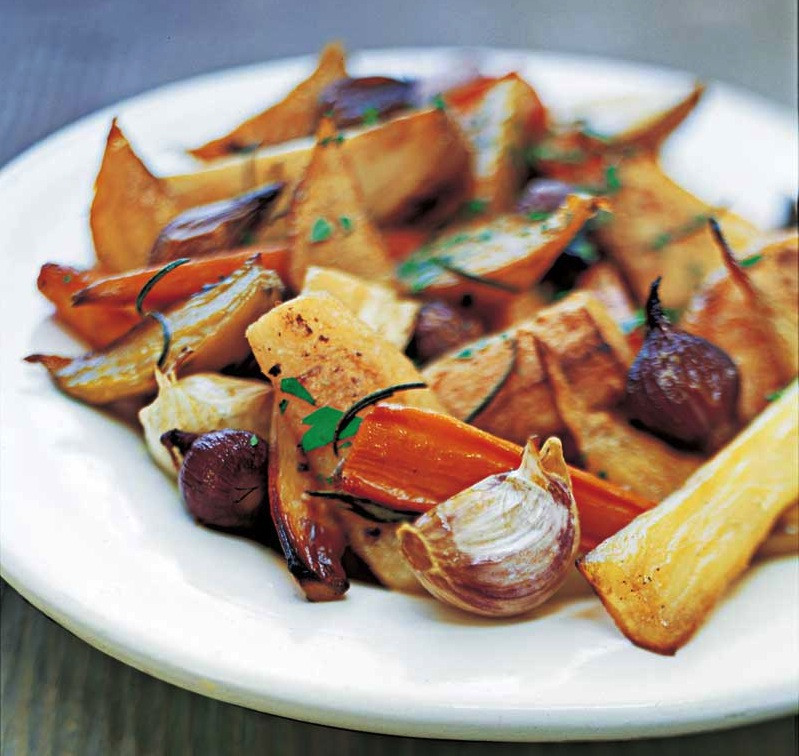 Roasted Winter Root Vegetables
 Savory Oven Roasted Root Ve ables Recipe