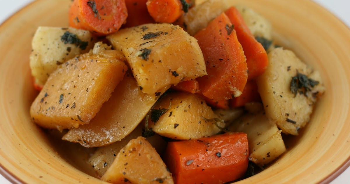 Roasted Winter Root Vegetables
 A Year of Slow Cooking CrockPot Roasted Winter Root
