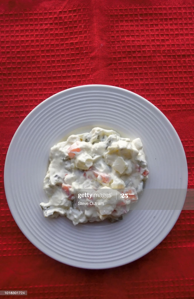 Russian Side Dishes
 Russian Salad Side Dish Stock