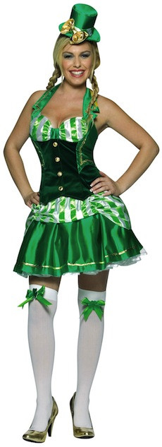 Saint Patrick's Day Outfit Ideas
 Lots of glossy green textureand pretty ribbons you will