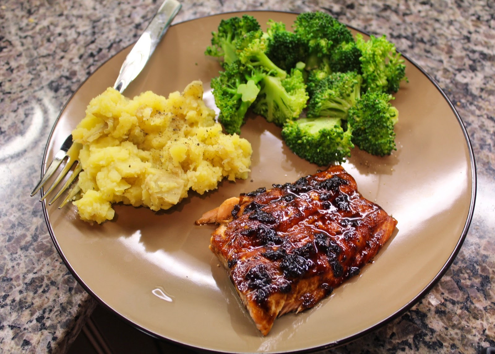 Salmon And Mashed Potatoes
 March 2015