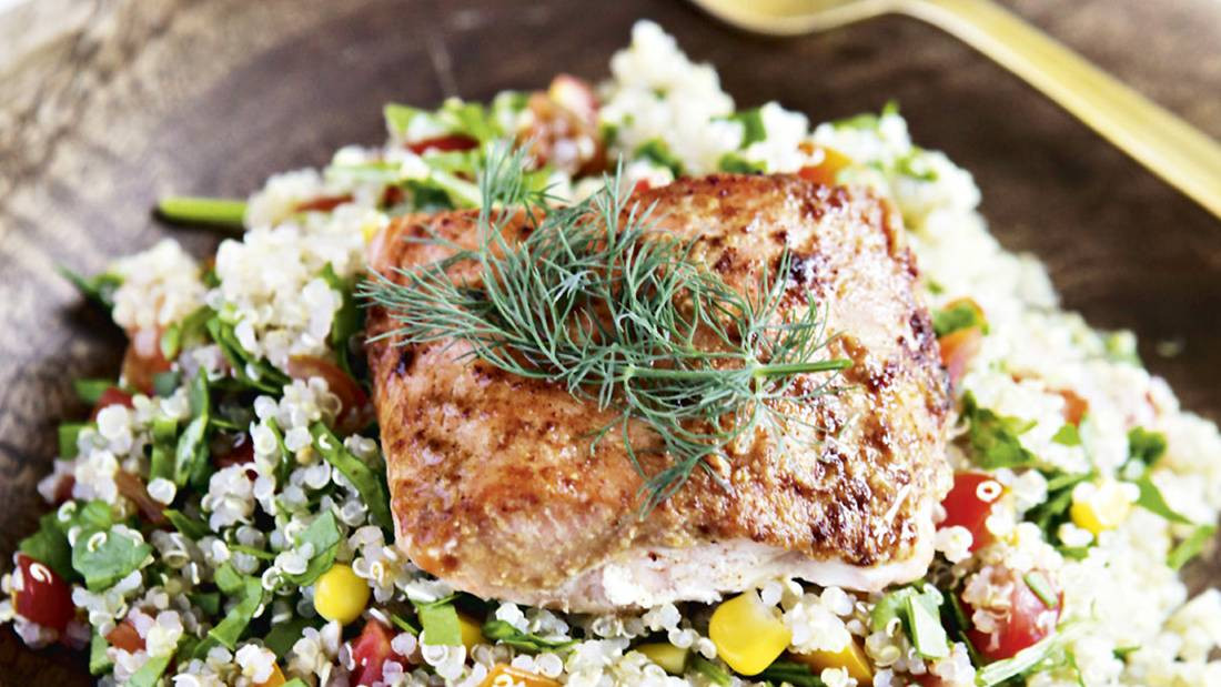 Salmon Quinoa Salad
 Salmon Quinoa Salad — The Healthy Lunch You Can Prep Ahead