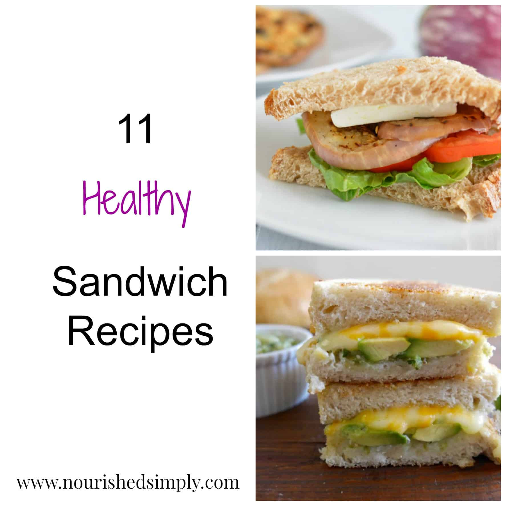 Sandwich Ideas For Dinner
 11 Healthy Sandwich Recipes Monday Meal Ideas