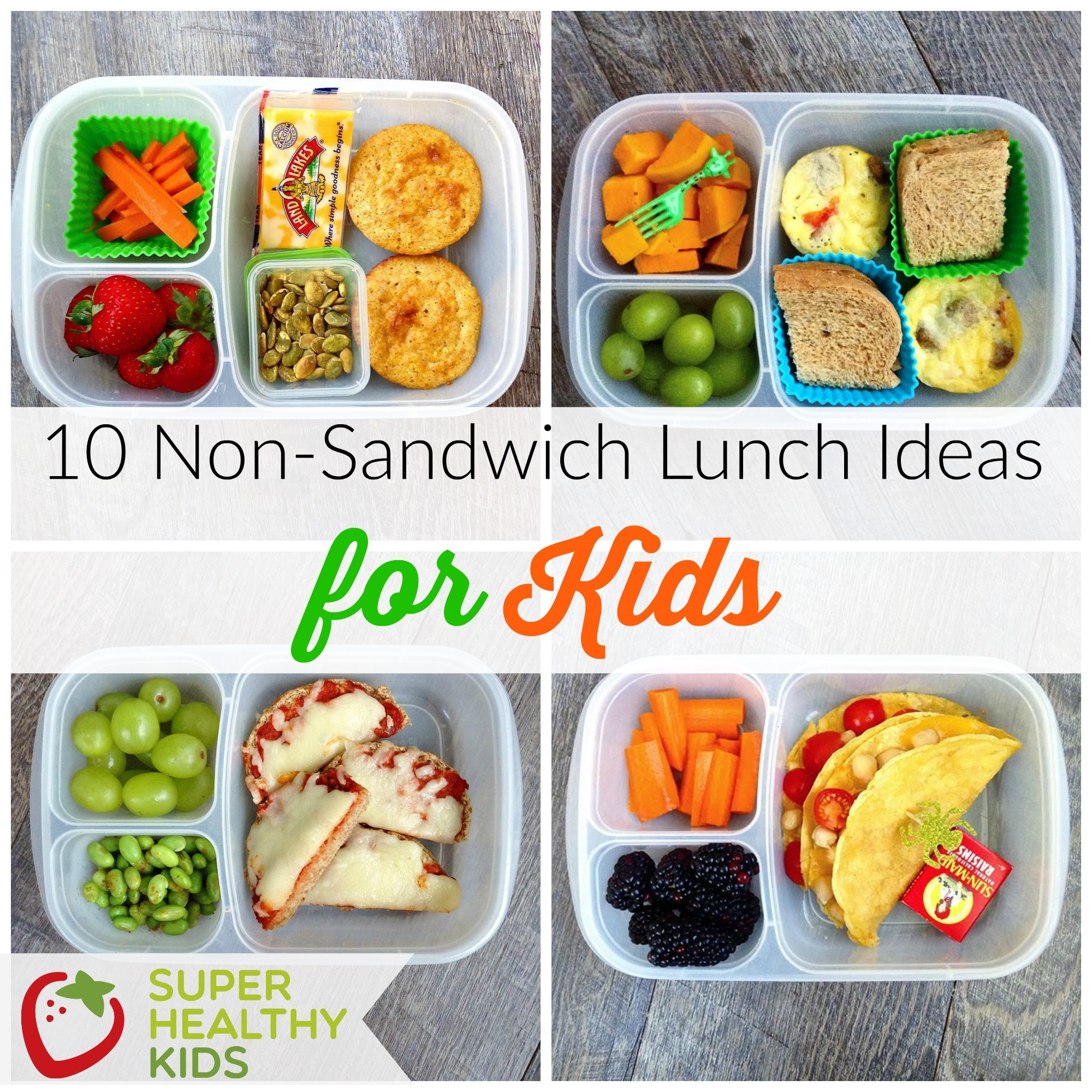 Sandwich Ideas For Dinner
 10 Non Sandwich Lunch Ideas for Kids