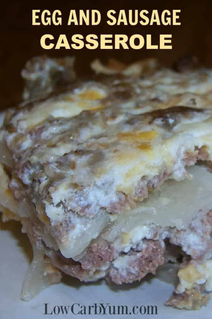 Sausage And Egg Casserole No Bread
 Egg and Sausage Casserole without Bread Recipe