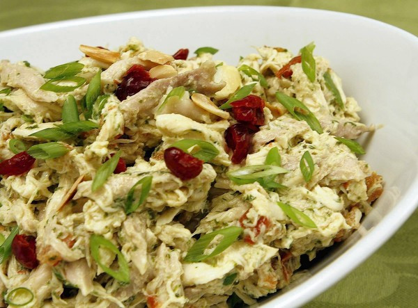 Savory Chicken Salad
 Culinary SOS Curious about delicious chicken cranberry