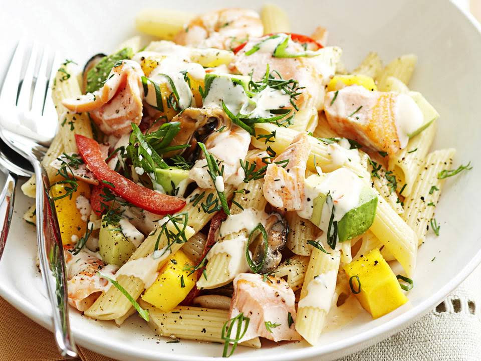 Seafood Salad Recipe With Pasta
 10 Best Seafood Pasta Salad Mayonnaise Recipes