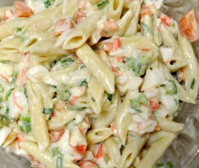 Seafood Salad Recipe With Pasta
 Easy Seafood Pasta Salad recipe Best Recipes