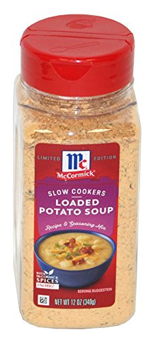 Seasonings For Potato Soup
 McCormick Slow Cookers Loaded Potato Soup Seasoning Mix 12