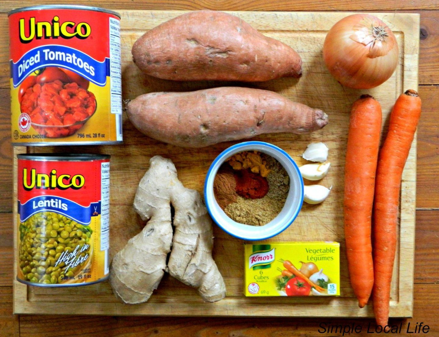 Seasonings For Potato Soup
 Sweet Potato Soup with Lentils Recipe