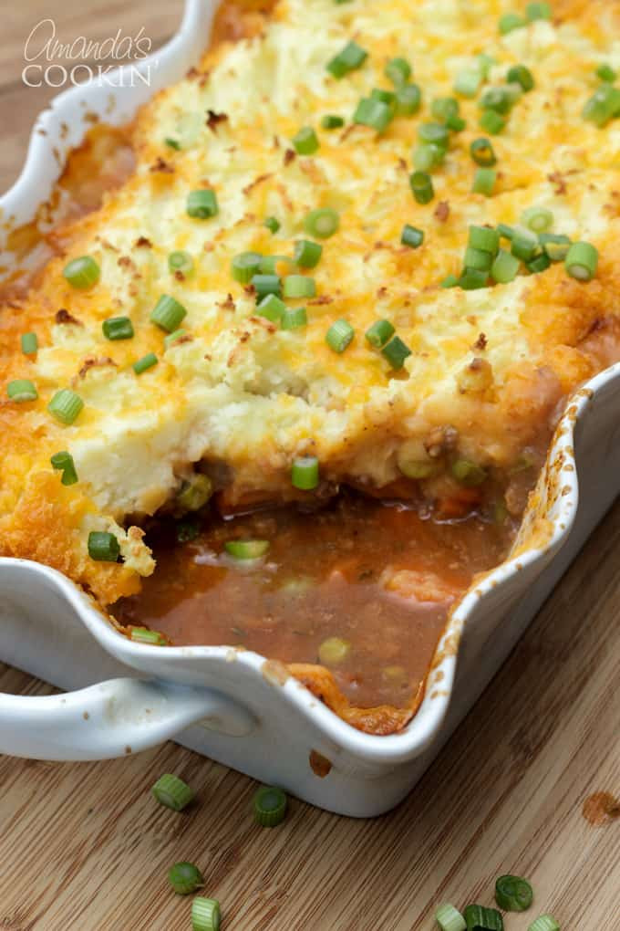 Shepards Pie With Ground Beef
 Shepherd s Pie a fort classic dinner recipe using