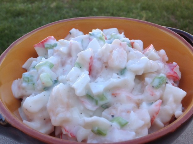 Shrimp And Crab Salad
 Seafood Salad With Shrimp And Crab Recipe Food
