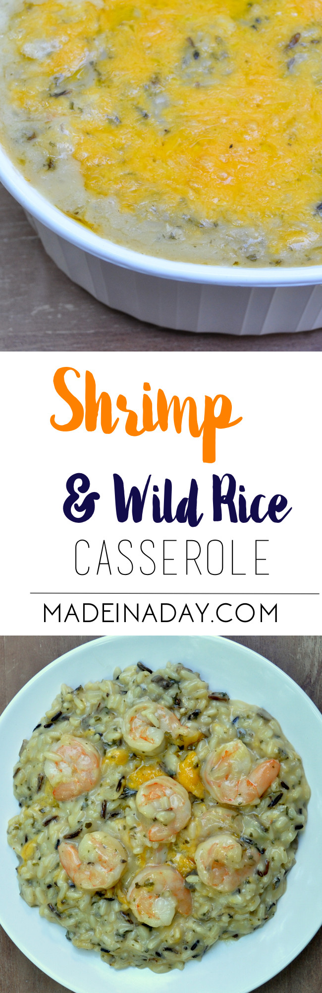 Shrimp And Wild Rice Casserole
 Shrimp & Wild Rice Casserole Recipe