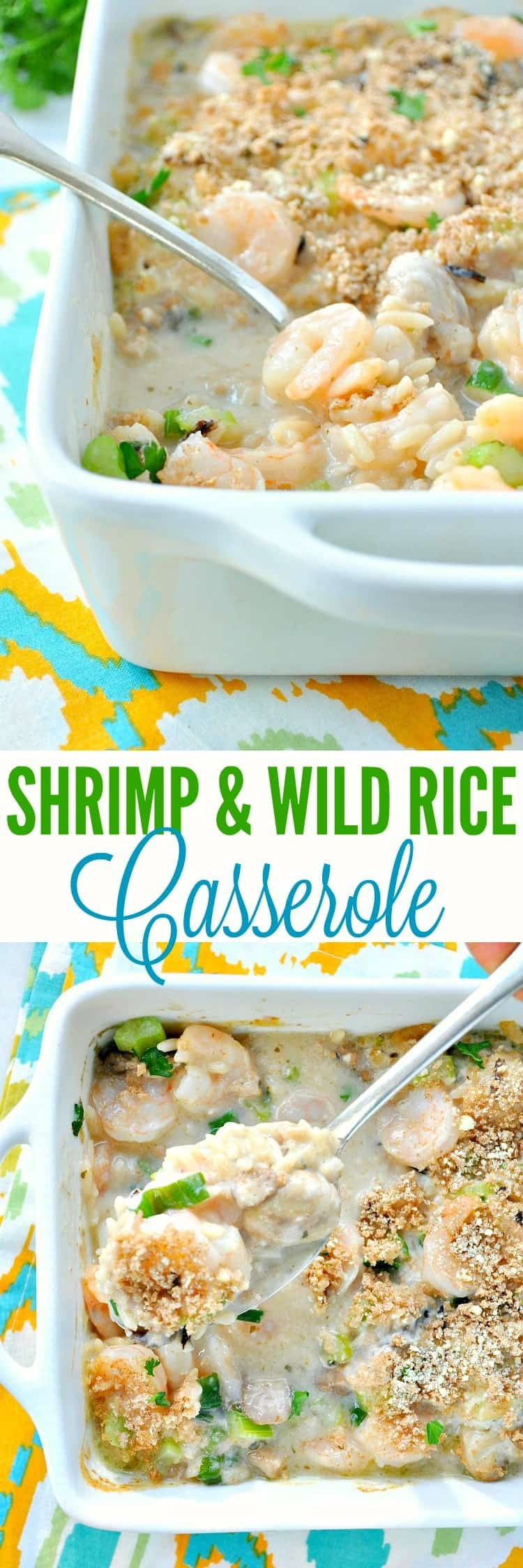 Shrimp And Wild Rice Casserole
 Shrimp and Wild Rice Casserole The Seasoned Mom