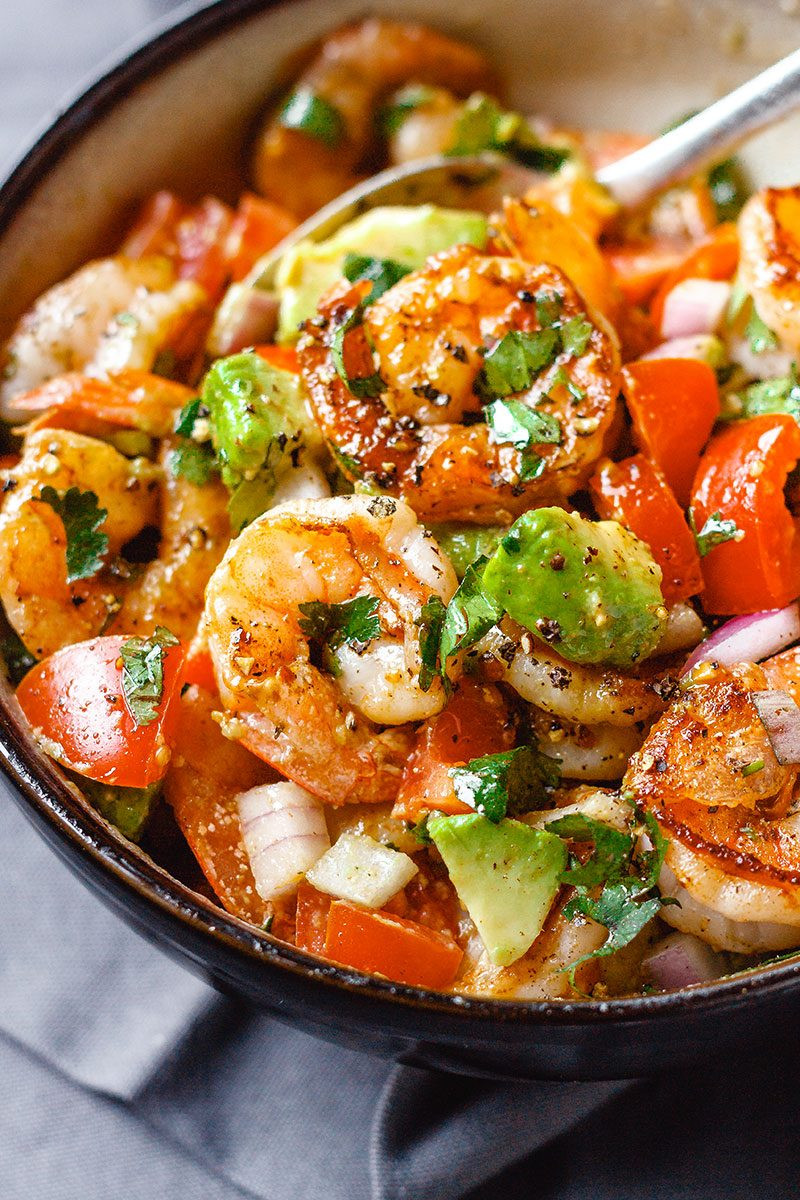 Shrimp Salad Ideas
 Shrimp and Avocado Salad Recipe – Healthy Salad Recipe