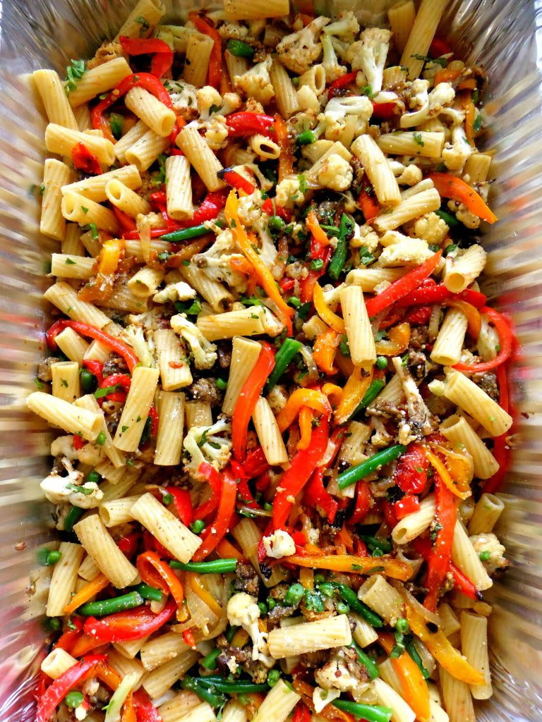 Side Dishes For A Crowd
 Roasted Veggie Pasta for a Crowd Proud Italian Cook