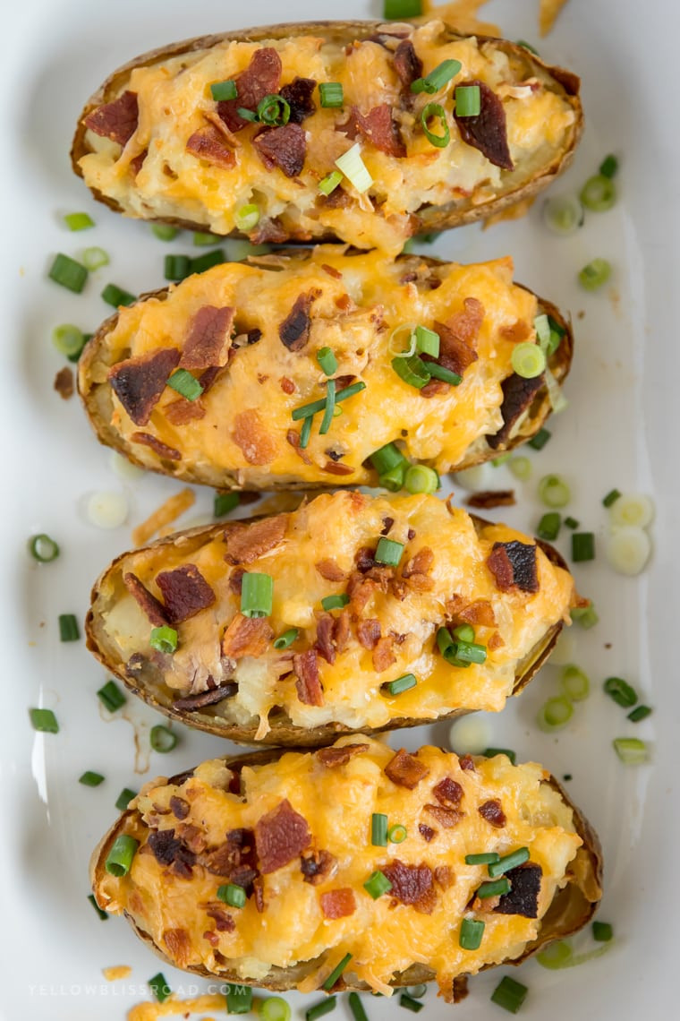 Side Dishes For Baked Potatoes
 Twice Baked Potatoes A classic side dish recipe with