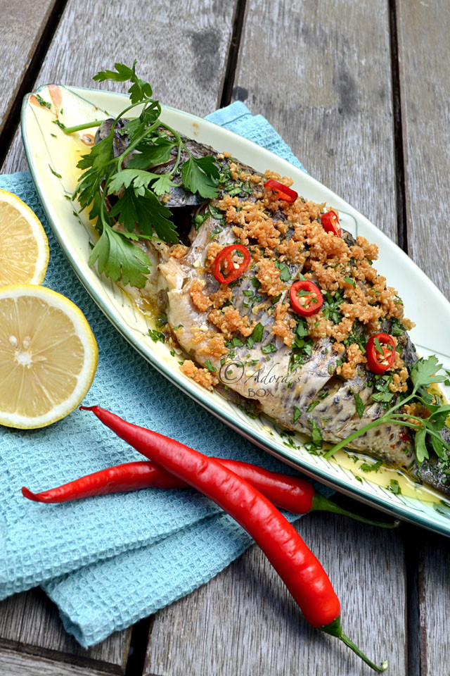 Side Dishes For Baked Tilapia
 Adora s Box BAKED TILAPIA WITH TOASTED GARLIC LEMON AND