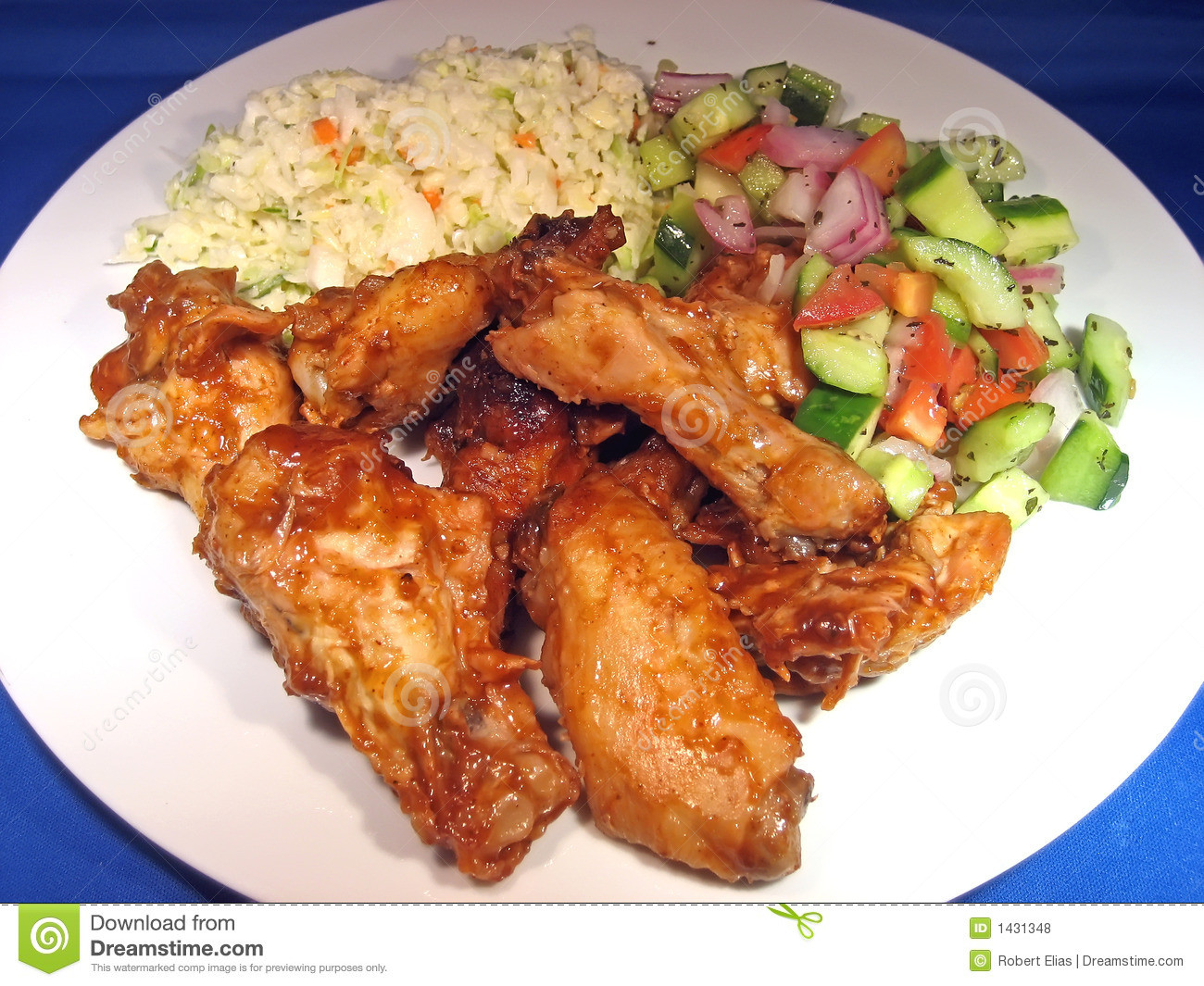 Side Dishes For Chicken Wings
 Wings and Sides stock photo Image of side barbecue