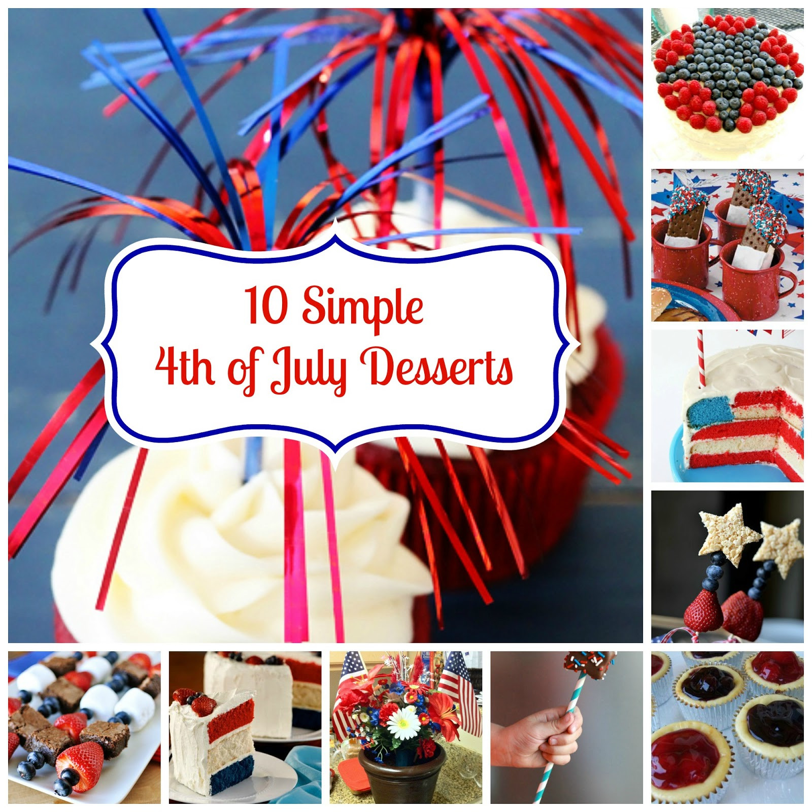 Simple 4Th Of July Desserts
 Crafty Mom Blog Simple 4th of July Desserts