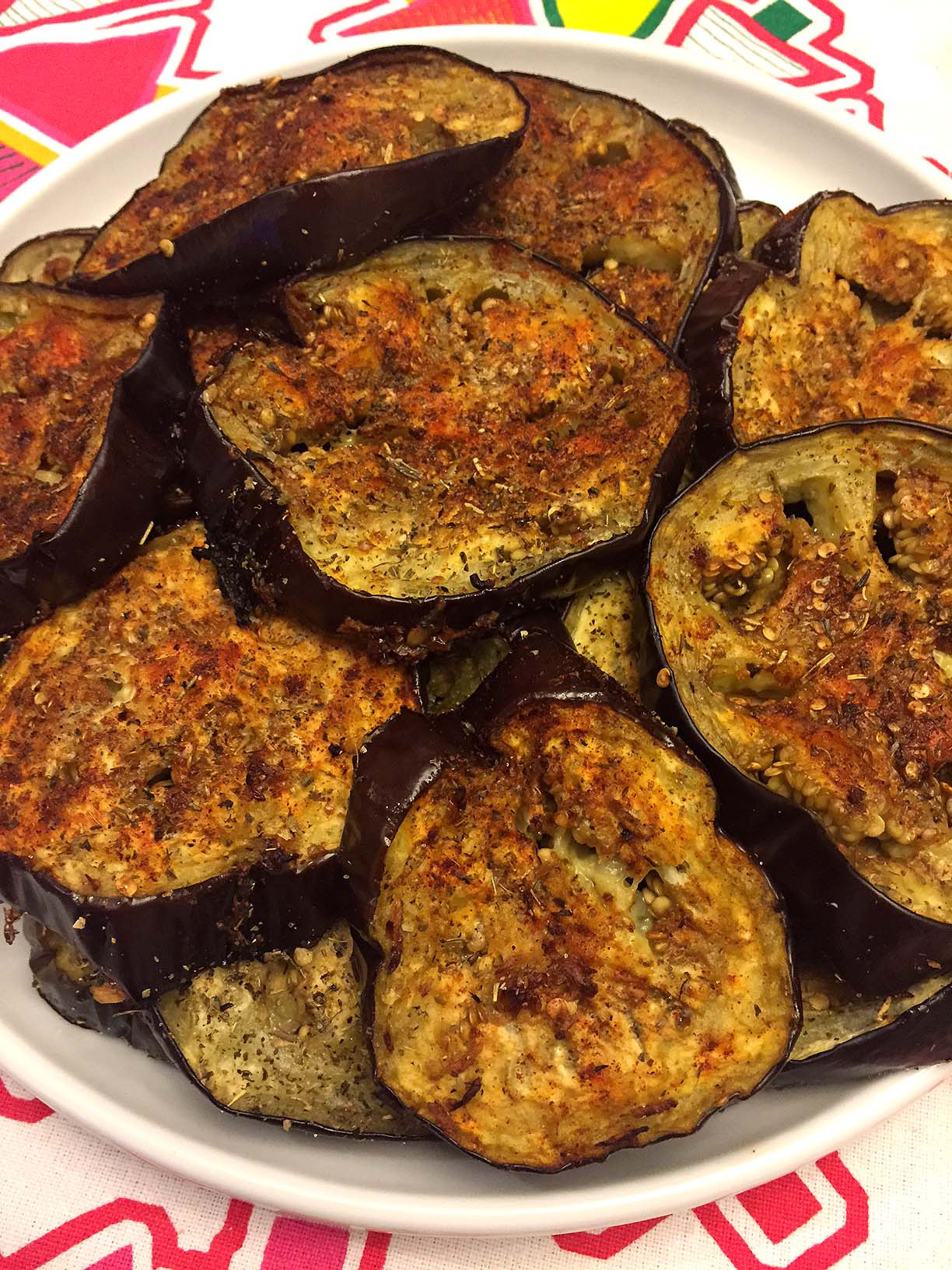 Simple Eggplant Recipes Awesome Spicy Garlic Oven Roasted Eggplant Slices Recipe – Melanie