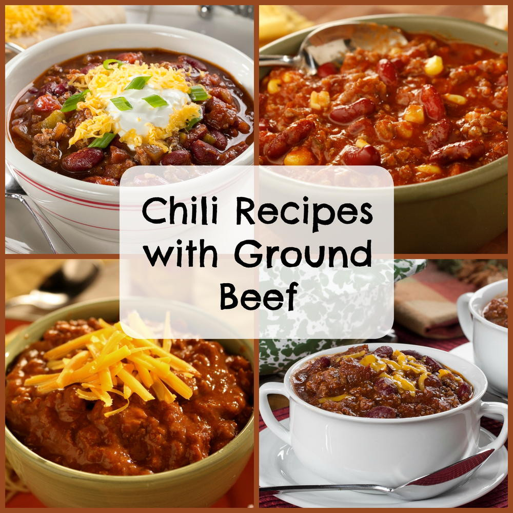 Simple Recipes With Ground Beef
 Easy Chili Recipes With Ground Beef