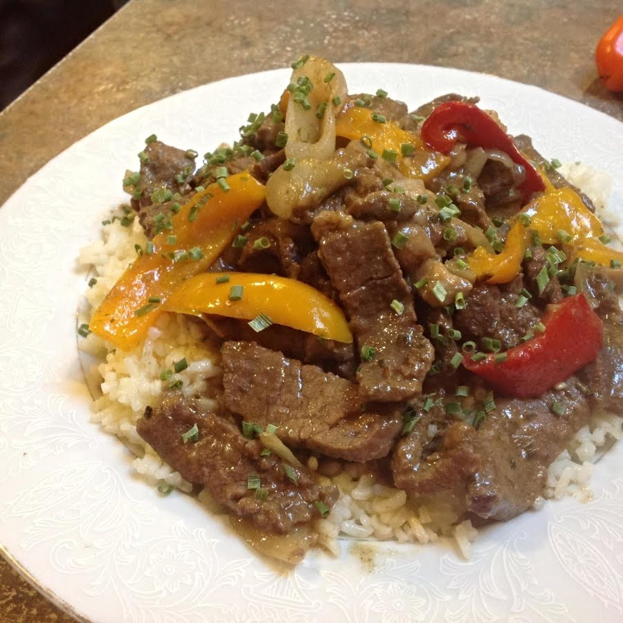 Sirloin Beef Tips Recipe
 Sirloin Tip Steak With ions & Peppers