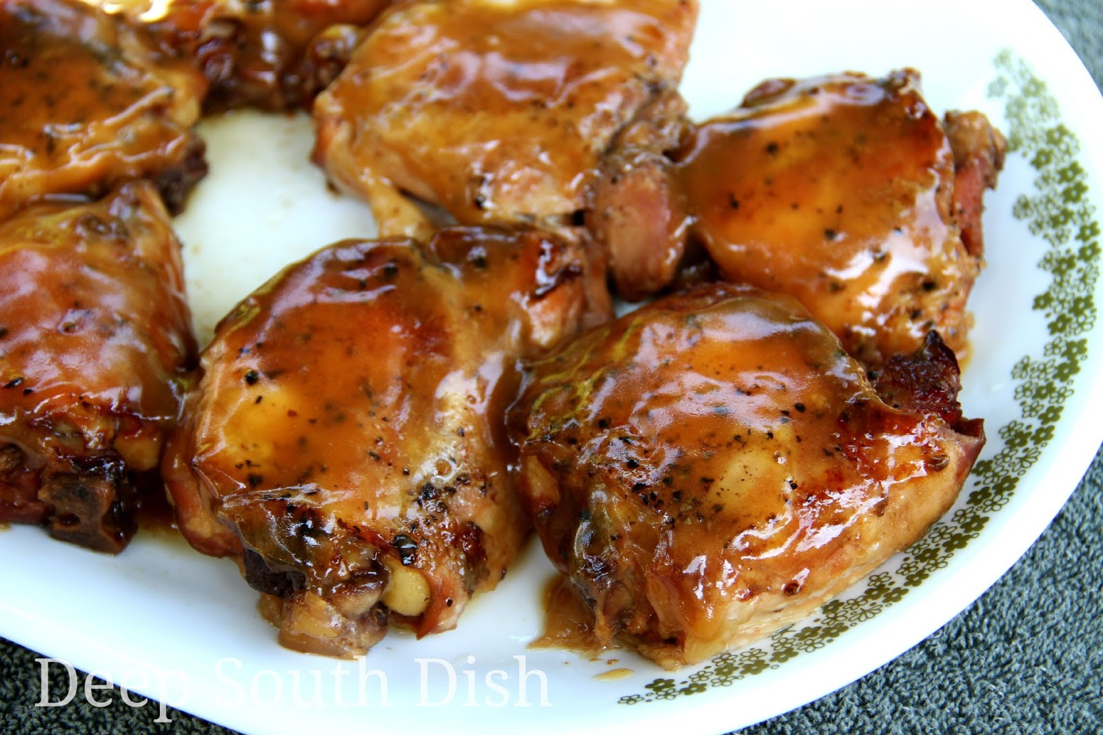 Slow Cook Chicken Thighs
 Deep South Dish Slow Cooker Brown Sugar Chicken