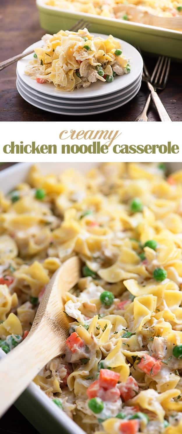 Slow Cooker Chicken Noodle Casserole
 Chicken Noodle Casserole — Buns In My Oven